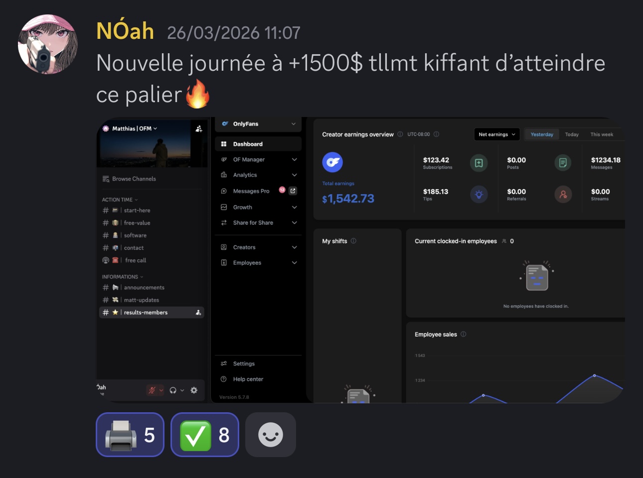 Retour membre Discord